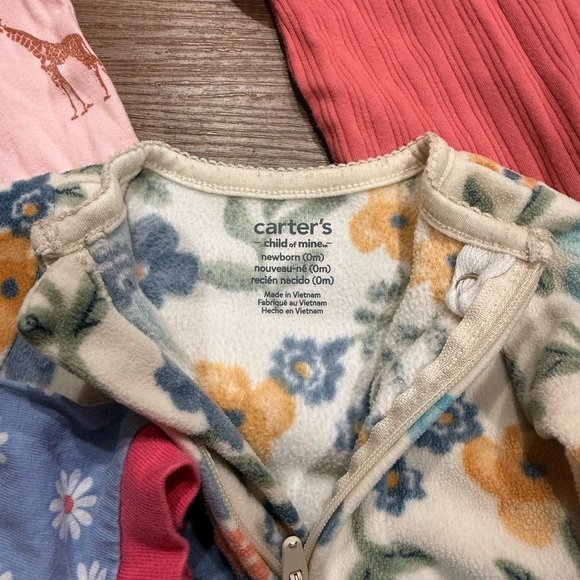 Carter's Newborn Pajama Bundle - Picture 5 of 5
